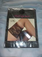 stay-up kousen maat L/XL, Stay-up kousen, Verzenden, Zwart, Nieuw