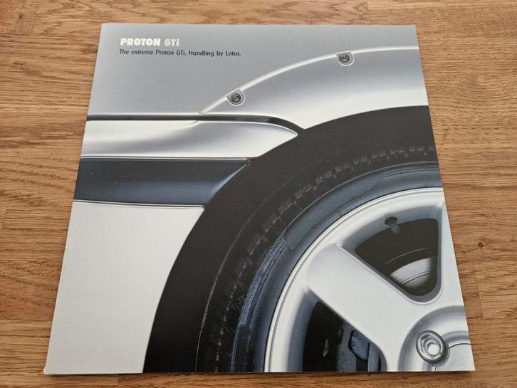 Brochure Proton GTi 1999 UK, Boeken, Auto's | Folders en Tijdschriften, Zo goed als nieuw, Overige merken, Ophalen of Verzenden