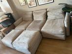 IKEA Modulaire Bank Velours Beige, Huis en Inrichting, Ophalen, Gebruikt, Stof