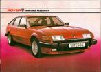 Brochure Rover SD1 1983, Ophalen of Verzenden, Gelezen, Overige merken