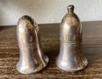 Vintage EPNSA1 Sheffield Art Deco Silver Salt/Pepper Shakers, Ophalen of Verzenden