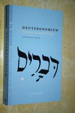 Deuteronomium Jonathan Sacks Samenleving joodse lezing Tora, Ophalen of Verzenden, Zo goed als nieuw