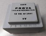 Print Transformator  9 Volt  12VA, Ophalen of Verzenden, Nieuw