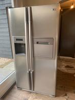 LG Amerikaanse koelkast, Witgoed en Apparatuur, Koelkasten en IJskasten, Ophalen, 200 liter of meer, 60 cm of meer, Met aparte vriezer