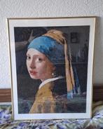 meisje met de parel Johannes Vermeer, Huis en Inrichting, Ophalen, 50 tot 75 cm, Overige typen, Zo goed als nieuw