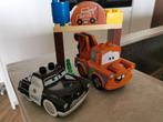 Duplo Cars Takel en Sheriff, Kinderen en Baby's, Complete set, Duplo, Gebruikt, Ophalen of Verzenden