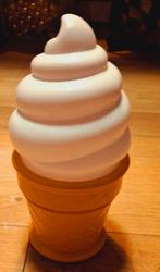 Ice cream lamp push and light goes on 25cm, Ophalen of Verzenden, Zo goed als nieuw, Lamp