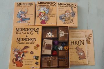 Munchkin 1,2,3,4 en Zuigt! beschikbaar voor biedingen
