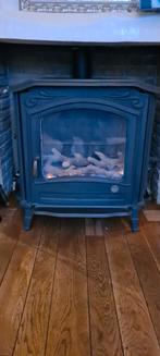 Gietijzeren Gaskachel Efel symfonie - Sfeervolle Warmte, Ophalen, Gebruikt, Vrijstaande haard, Gashaard