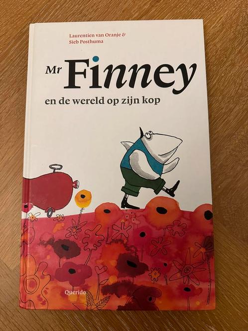 Laurentien van Oranje - Mr. Finney en de wereld op zijn kop, Boeken, Kinderboeken | Jeugd | onder 10 jaar, Zo goed als nieuw, Ophalen of Verzenden