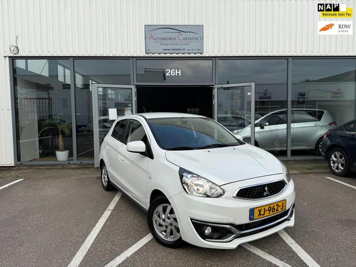 Mitsubishi Space Star 1.0 Intense AIRCO | ELEKTRISCHE RAMEN, Auto's, Mitsubishi, Bedrijf, Te koop, Space Star, ABS, Airbags, Airconditioning