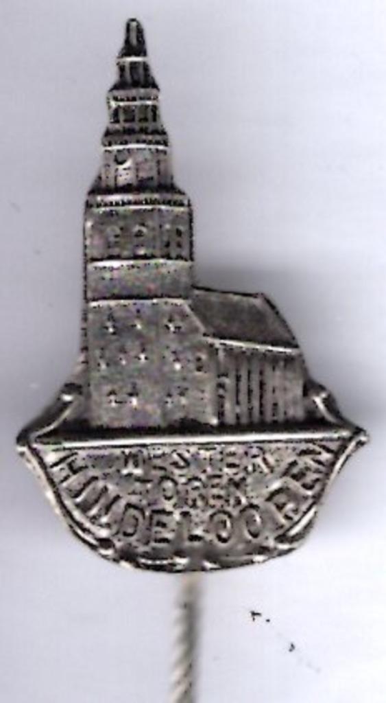 Westertoren Hindeloopen zilverkl speldje ( W_438 ), Verzamelen, Speldjes, Pins en Buttons, Nieuw, Speldje of Pin, Stad of Land