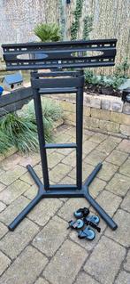 Trolley voor TV / Vloersteun met zwenkwielen, Ophalen, Zo goed als nieuw