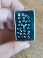 Lot facet geslepen topaas, Ophalen of Verzenden, Zo goed als nieuw