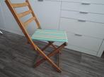 Ouderwets houten klapstoeltje, Ophalen of Verzenden