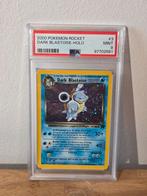 PSA 9 - Dark Blastoise #3 SWIRL  (2000 Pokemon Rocket), Ophalen of Verzenden, Zo goed als nieuw