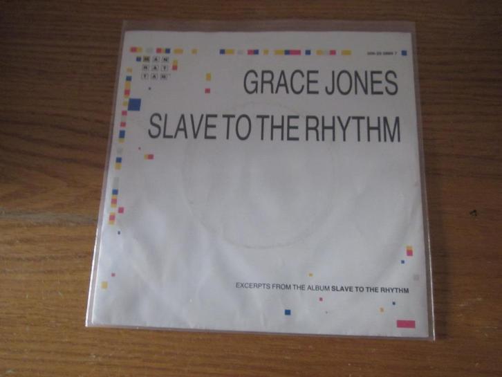 Grace Jones - Slave To The Rhythm 1985 Benelux Single, Cd's en Dvd's, Vinyl Singles, Gebruikt, Single, Pop, 7 inch, Ophalen
