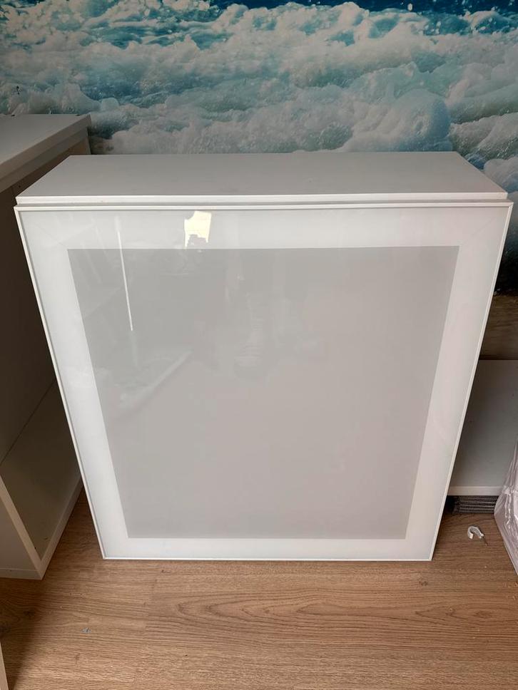 2x IKEA Besta kast, Huis en Inrichting, Woonaccessoires | Lijsten, Gebruikt, 75 cm of meer, 125 cm of meer, Hout, Ophalen