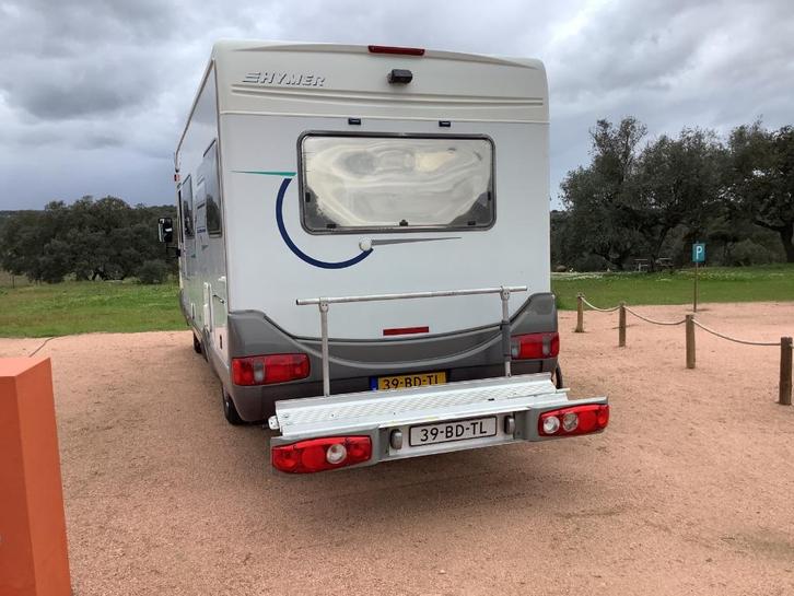 Te koop Camper, Caravans en Kamperen, Campers, Particulier, tot en met 6, Integraal, Hymer, Fiat, Diesel, Handgeschakeld, Treinzit