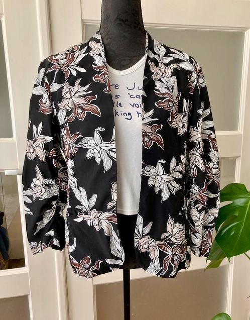 Supermooi jasje/blouse More & More, Kleding | Dames, Jasjes, Kostuums en Pakken, Zo goed als nieuw, Jasje, Maat 38/40 (M), Zwart