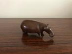 Vintage houten beeld neushoorn, Antiek en Kunst, Ophalen of Verzenden