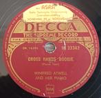 Winifred Atwell–Cross Hand Boogie-Black-White Rag 78 toeren, Cd's en Dvd's, Gebruikt, 10 inch, Single, Ophalen of Verzenden