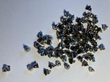 belletjes met oog miniatuur zilverlook 1 cm € 0,20 per stuk beschikbaar voor biedingen