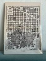 Vintage Poster Barcelona, Rechthoekig Staand, Met lijst, Nieuw, Ophalen of Verzenden