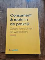 Parviz Samim - Consument & recht in de praktijk, Boeken, Ophalen of Verzenden, Zo goed als nieuw, HBO, Parviz Samim