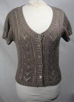 Mooi grijs vest.Glitterdraad.Mt L.Merk Esprit, ., Maat 42/44 (L), Ophalen of Verzenden, Zo goed als nieuw