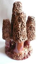 keramische paddestoel / morielje (20) handmade Herfst, Ophalen