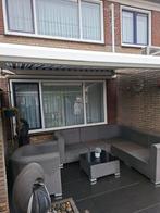 Zonnescherm elektrisch, Tuin en Terras, Ophalen, Gebruikt, Elektrisch, Uitvalscherm