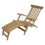 Tuinstoel ‘Deckchair’ steamer 61x174x94 cm, Nieuw, Ophalen