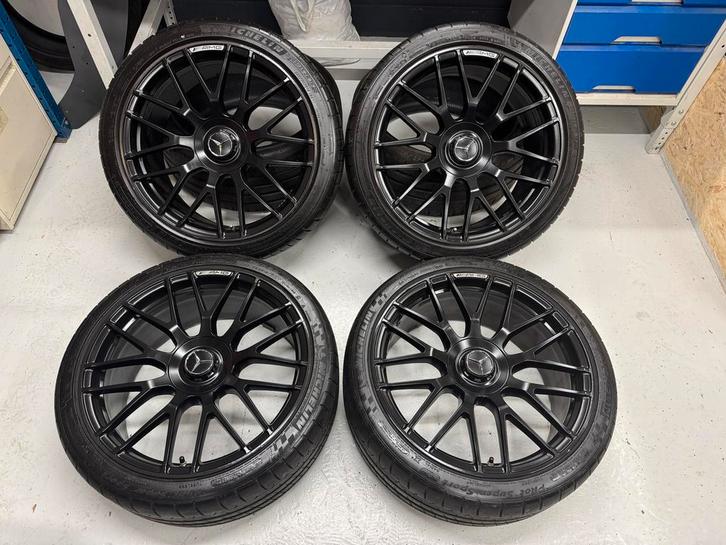 Mercedes W205 C63, C63s Velgen, C klasse 5x112, Michelin MO1, Auto-onderdelen, Banden en Velgen, Banden en Velgen, Zomerbanden