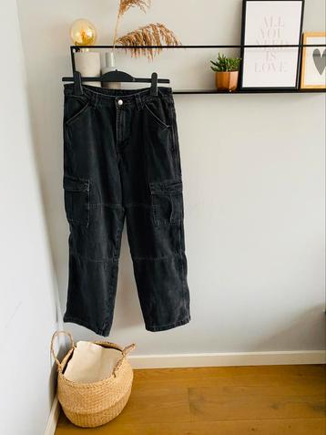 Jeans/ cargo spijkerbroek/ lange broek van H&M, maat L/40 beschikbaar voor biedingen