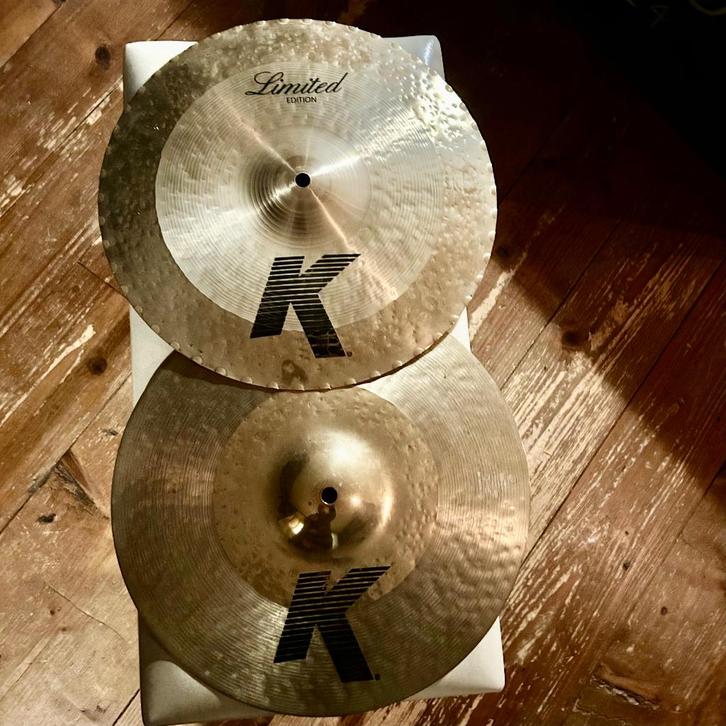 preowned Zildjian K Custom HYBRID Cymbals 13" -19", Muziek en Instrumenten, Instrumenten | Onderdelen, Gebruikt, Drums of Percussie