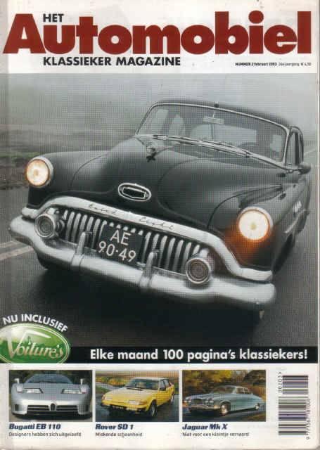Automobiel 2 2003 : Buick Special DeLuxe - Rover SD1 - Opel, Boeken, Auto's | Folders en Tijdschriften, Gelezen, Algemeen, Ophalen of Verzenden
