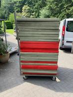 judomatten extra dik 6 cm 100 x 100 cm incl 2 karren, Maat XL, Ophalen, Gebruikt, Overige
