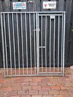 Kennel deel met poortje verzinkt, Ophalen, Gebruikt, IJzer