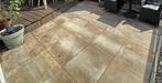 Tuintegels 60x60 - 25 stuks, Tuin en Terras, Tegels en Klinkers, Ophalen, Gebruikt, 5 tot 10 m², Beton