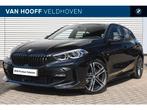 BMW 1 Serie 118i High Executive M Sport Automaat / Sportstoe, 136 pk, Gebruikt, Met garantie (alle), Leder en Stof