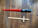 Star Wars Lightsaber & Houten Zwaard, Ophalen of Verzenden, Gebruikt
