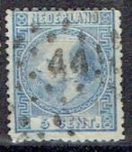 Nederland 1867 nr. 7 Kon. Willem lll Puntst. 44 s-Gravenhage, Postzegels en Munten, Postzegels | Nederland, T/m 1940, Ophalen