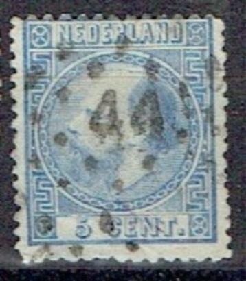 Nederland 1867 nr. 7 Kon. Willem lll Puntst. 44 s-Gravenhage