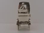Zilveren miniatuur Koets                                 Z46, Antiek en Kunst, Ophalen of Verzenden, Zilver