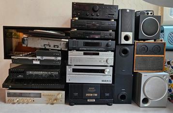 Vintage Audio Apparatuur - Grote Partij beschikbaar voor biedingen