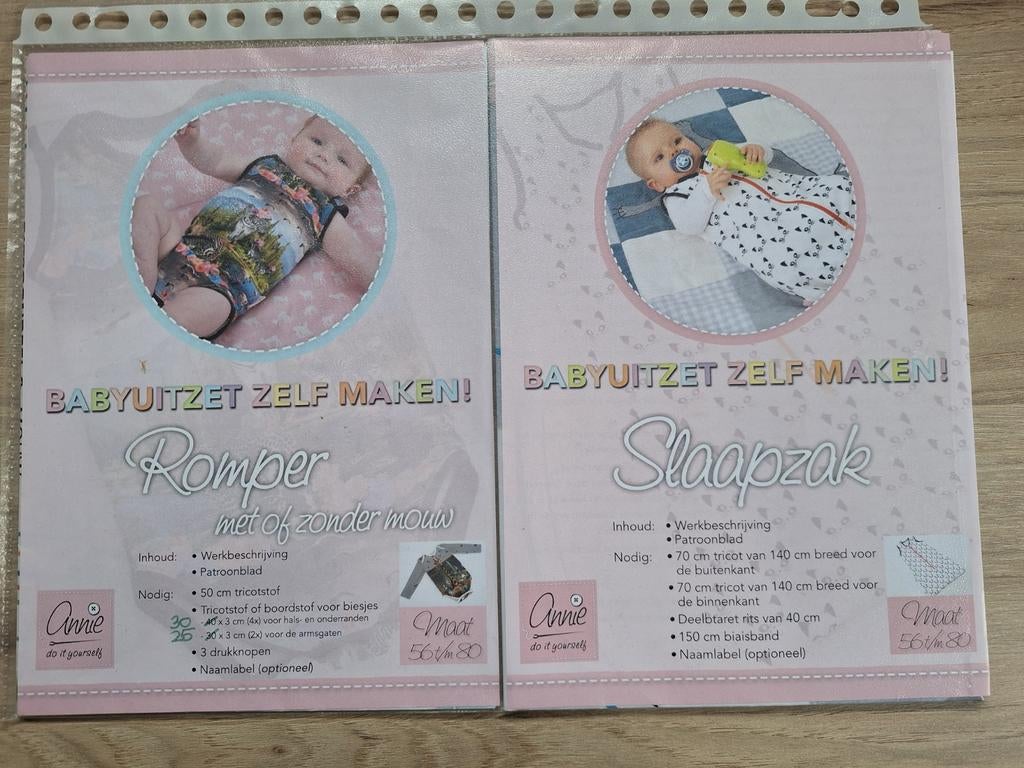14 Naaipatronen baby/peuter, Ophalen, Kind, Overige merken