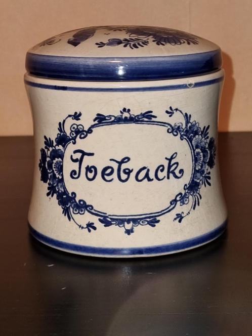 Delfts blauwe tabakspotten, Antiek en Kunst, Curiosa en Brocante, Ophalen of Verzenden