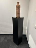 NIEUW - Zwarte Zuil / Sokkel - 30x30x120 cm, Huis en Inrichting, Woonaccessoires | Zuilen en Pilaren, Ophalen, Zo goed als nieuw