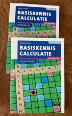 Basiskennis Calculatie- Theorieboek en opgavenboek, Boeken, Ophalen of Verzenden, Gelezen, Henny Krom